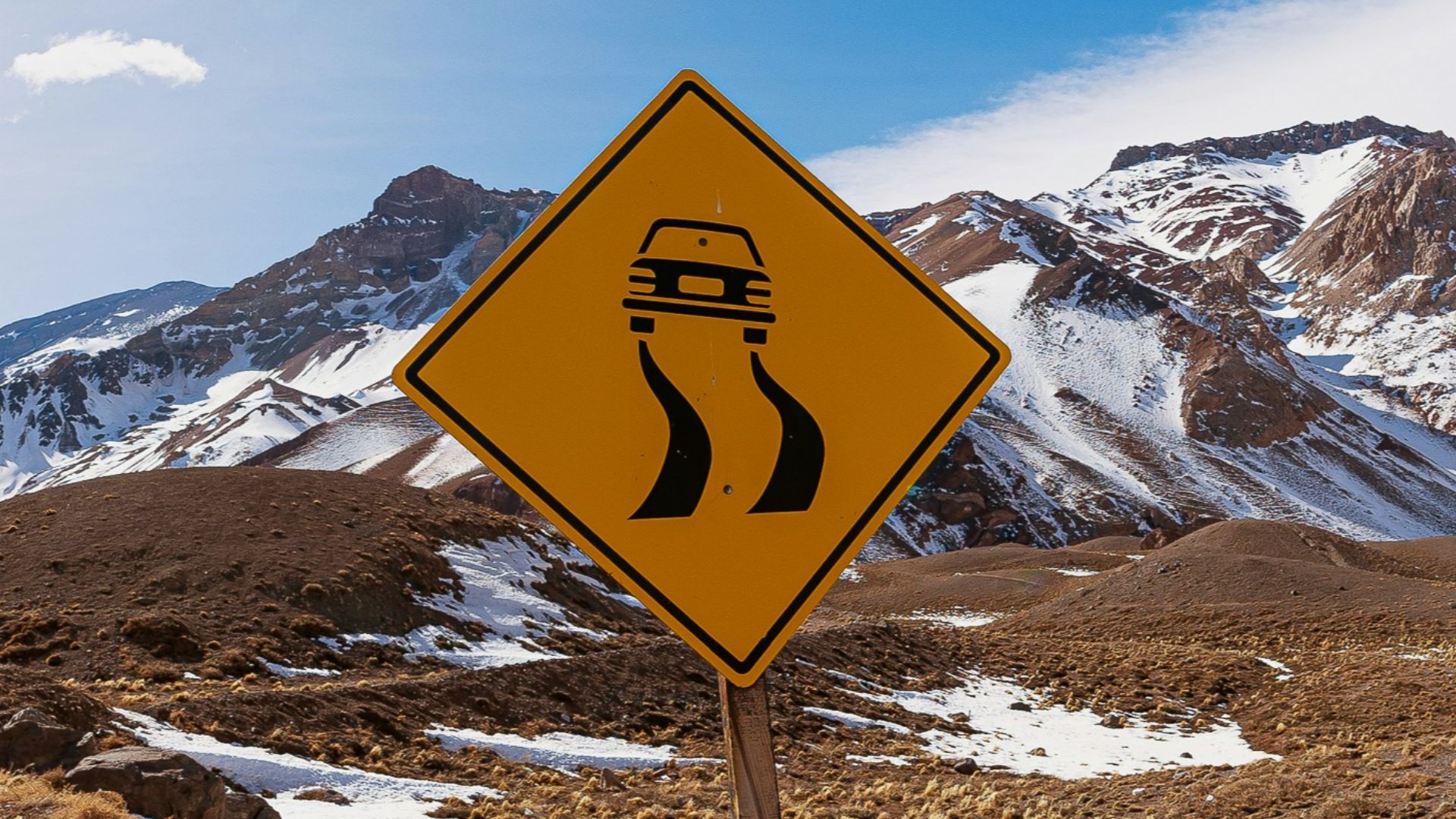 10. Route glissante