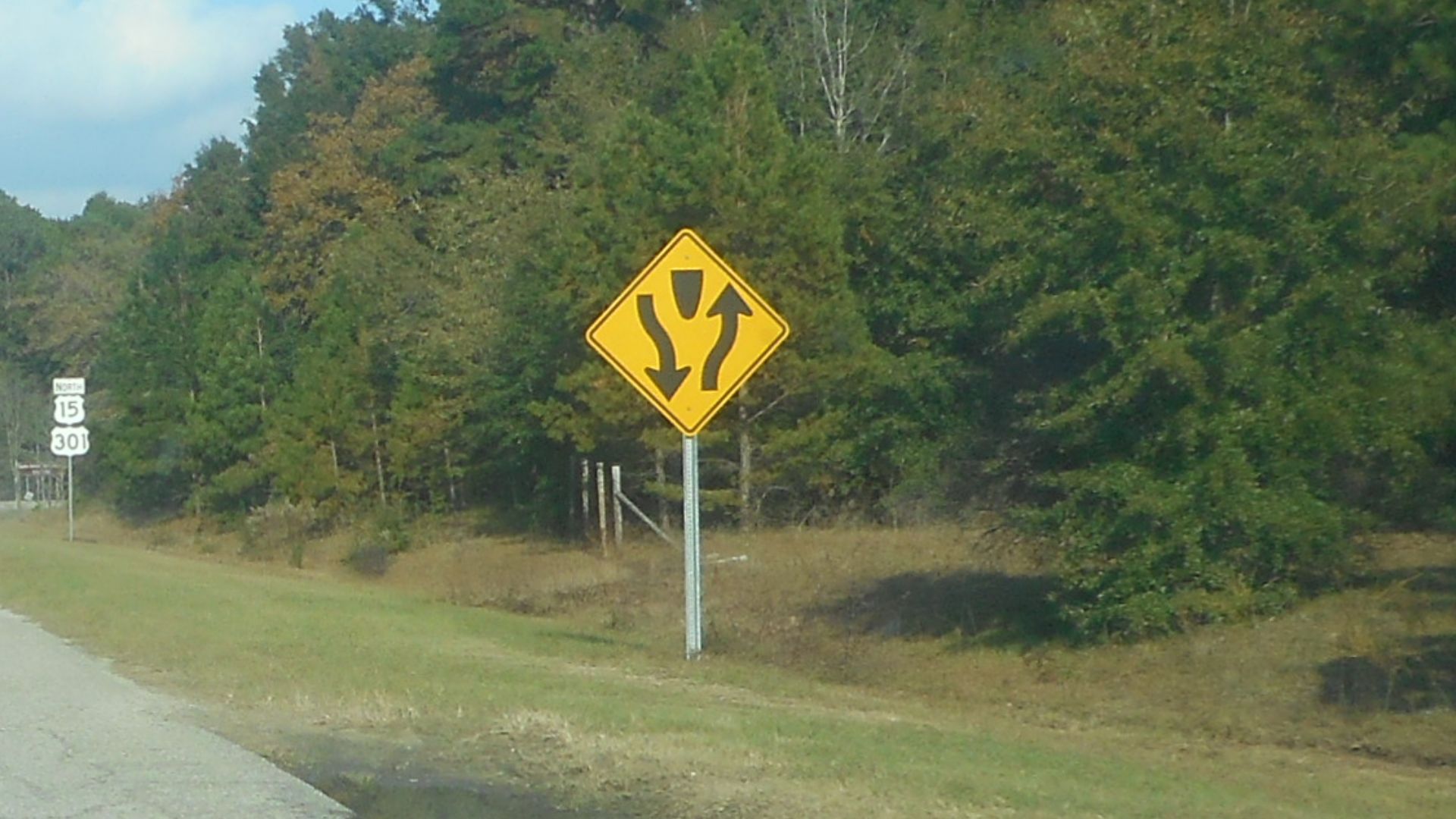 20. Autoroute à chaussées séparées