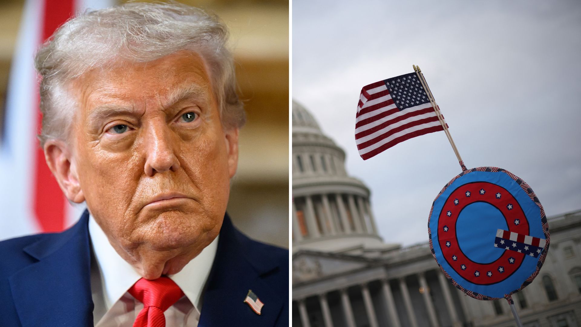 Trump Shares QAnon Conspiracy With Fake AI Video