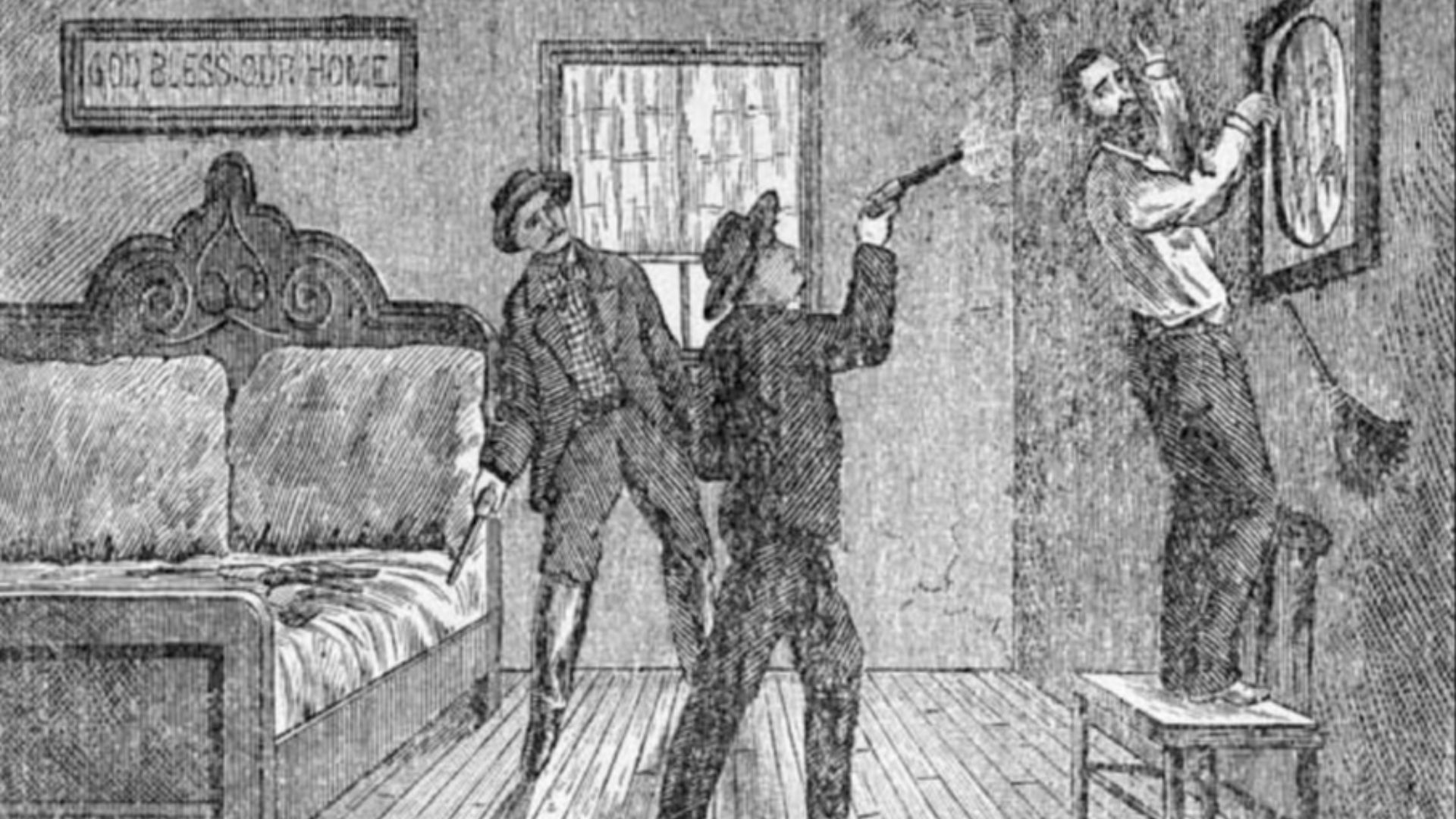 9. L'assassinat de Jesse James par le lâche Robert Ford
