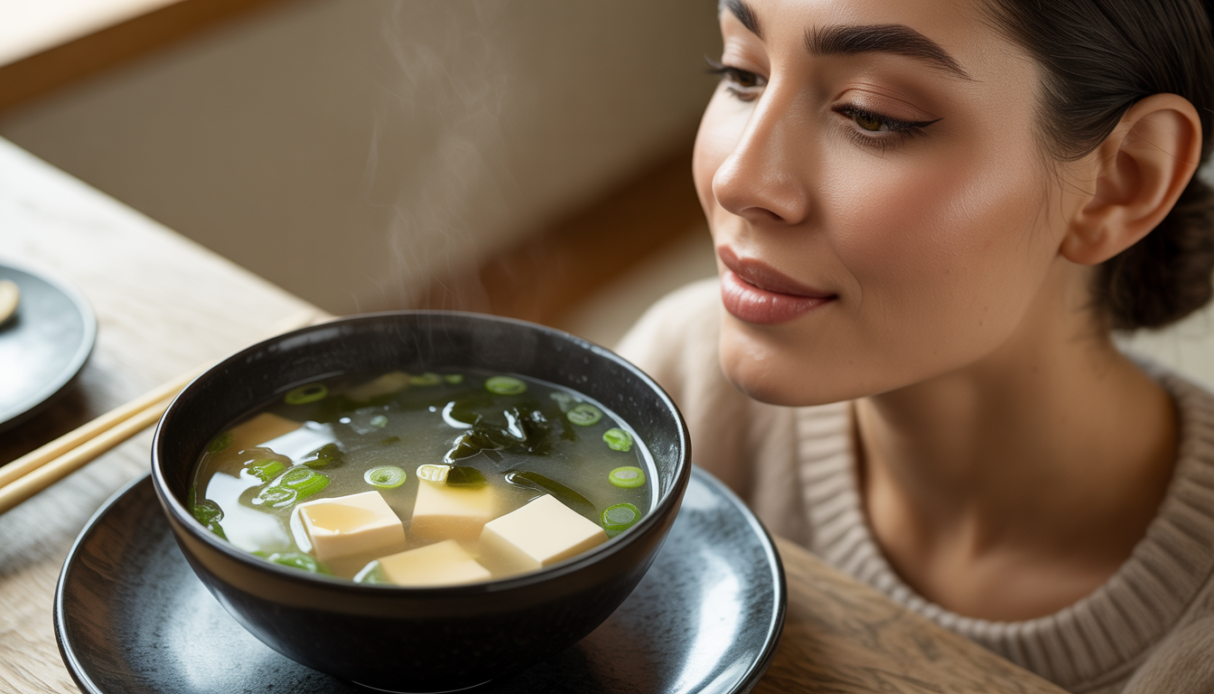 7. Peau nude & soupe miso