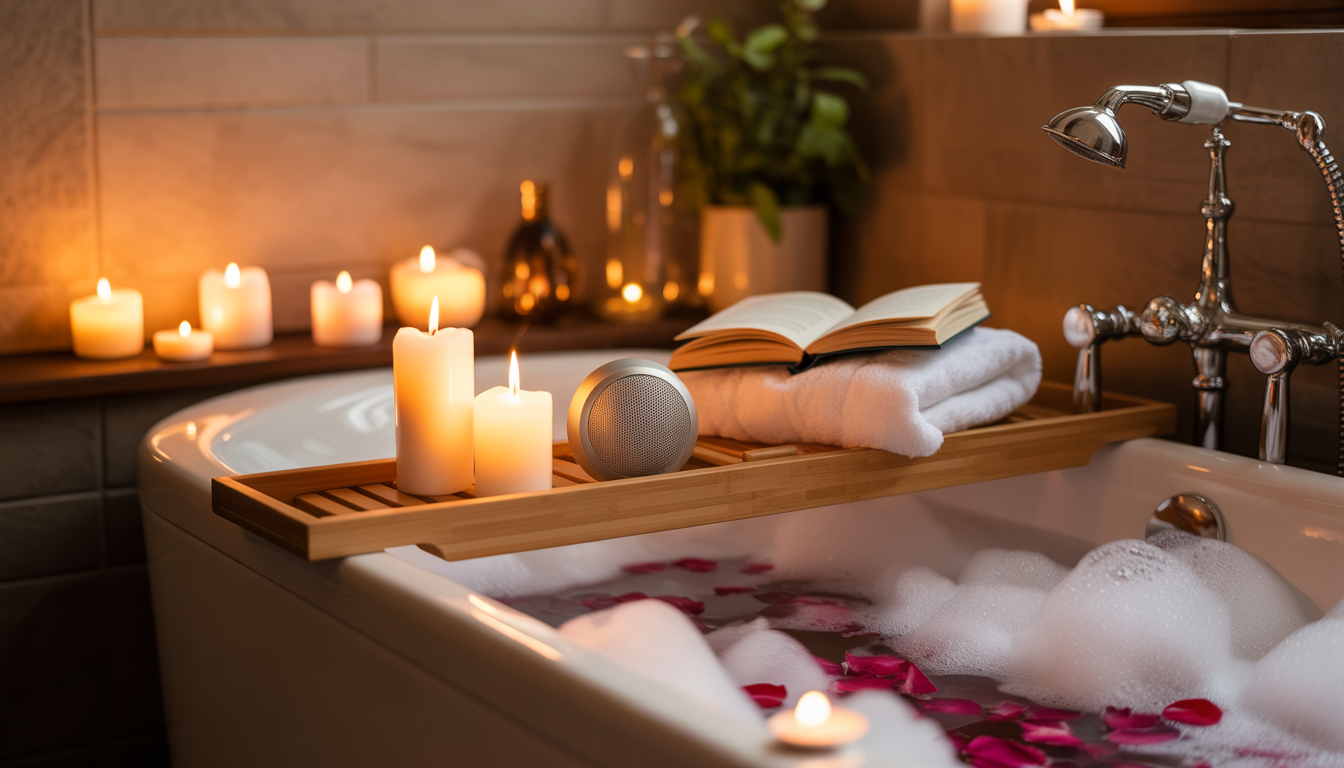 1. Un bain moussant digne d’un spa