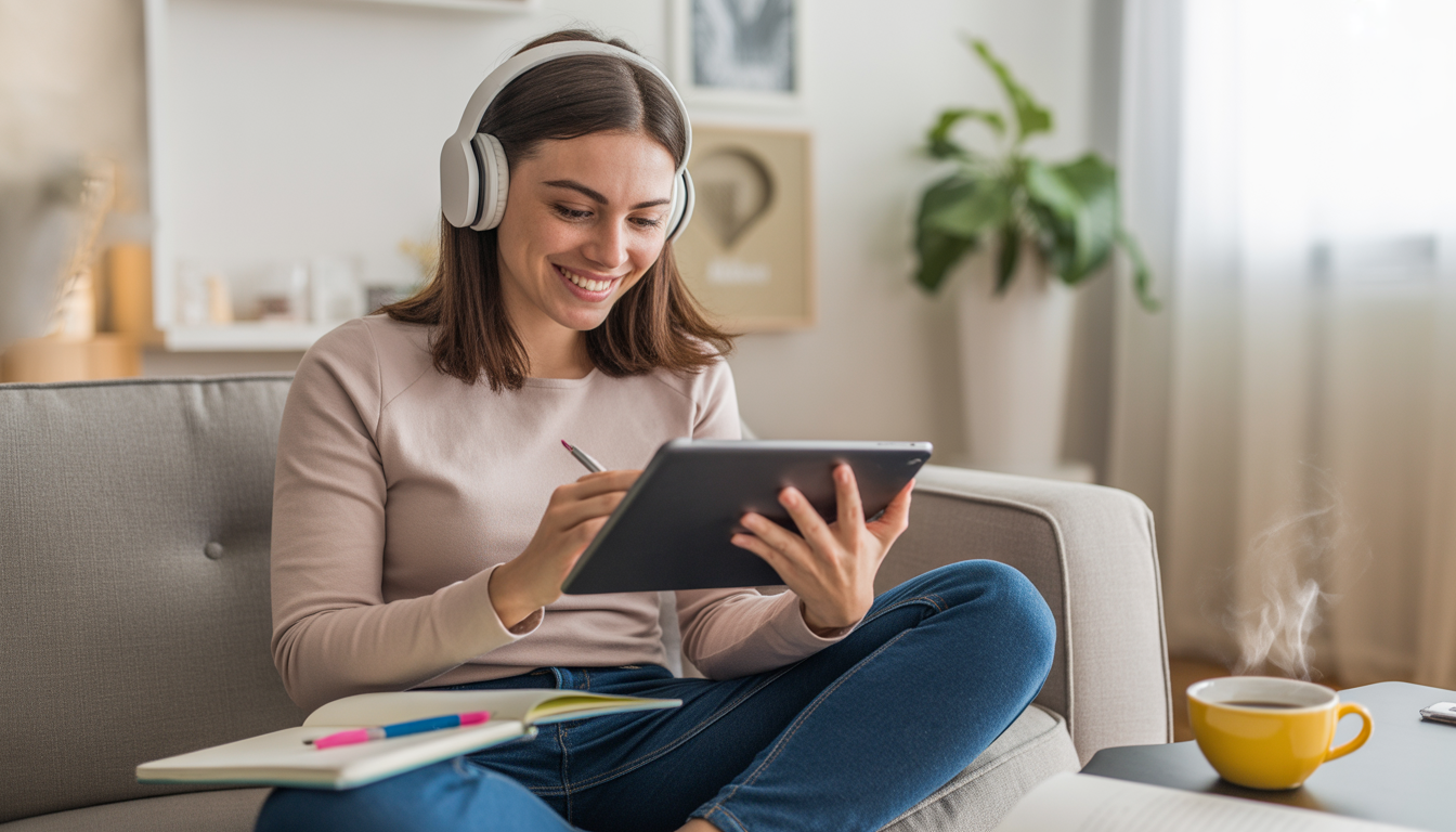 2. Apprendre une nouvelle langue en mode détente