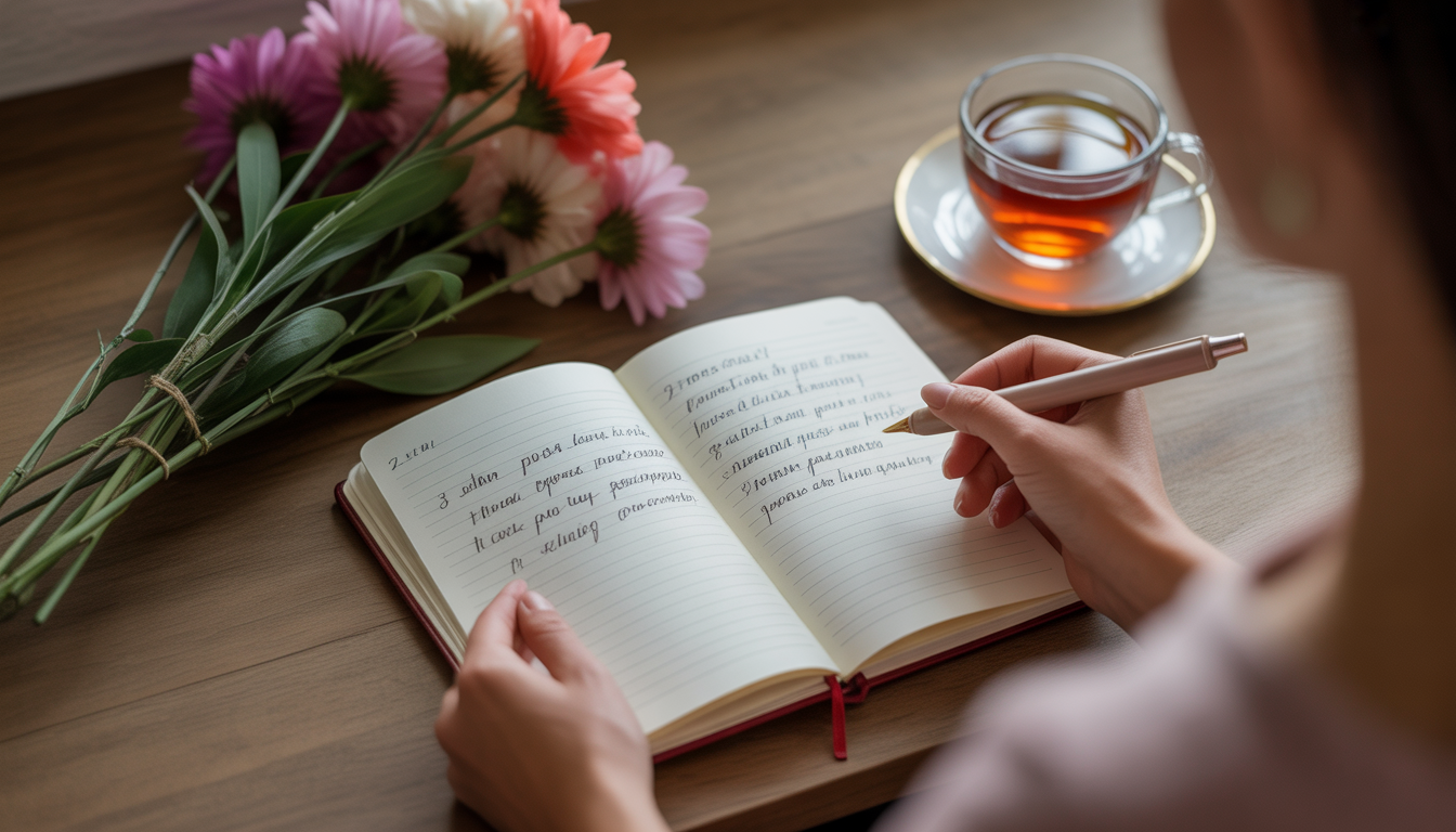 10. Journaling et gratitude
