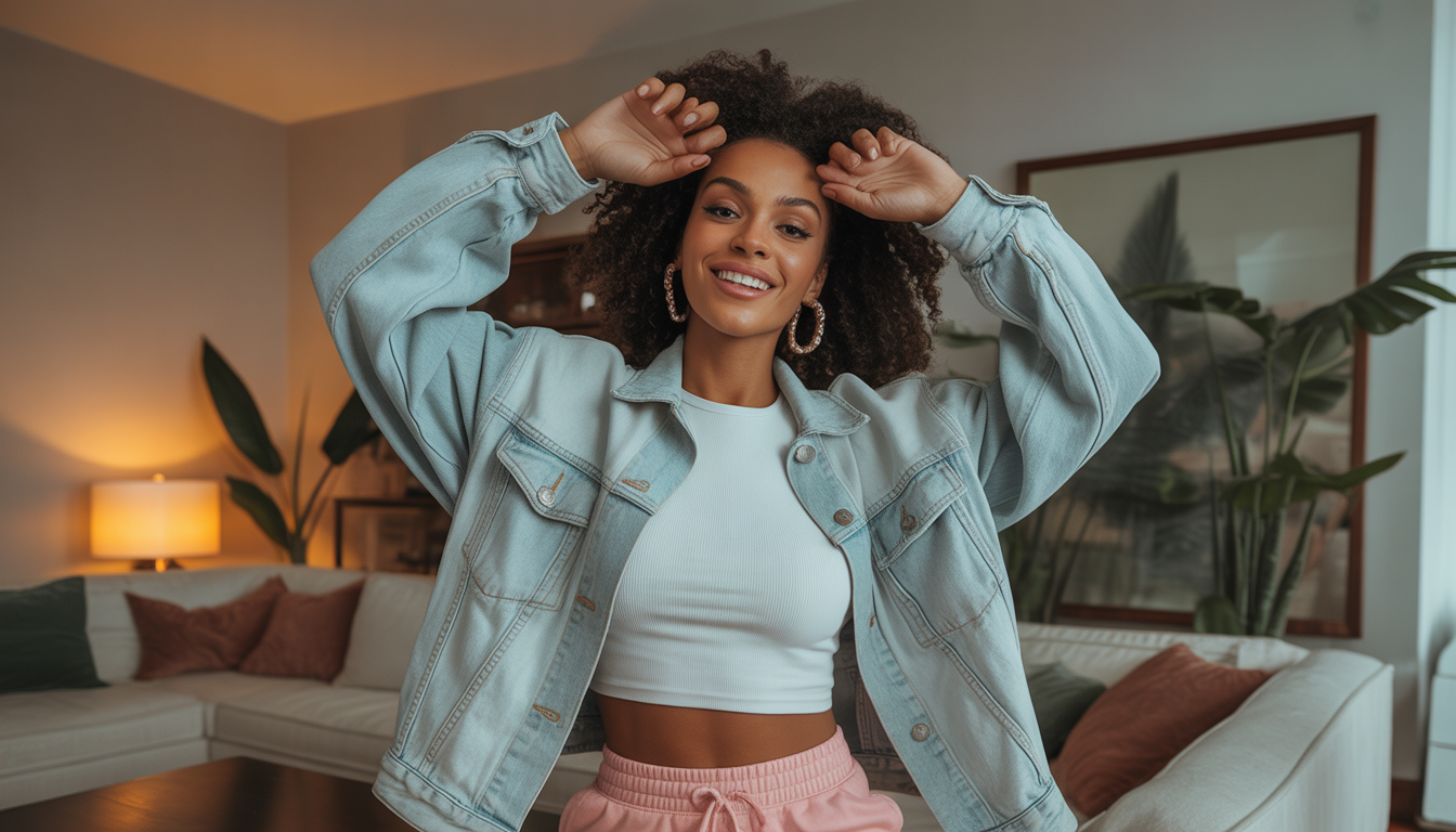 10. Le jogging stylé et crop top