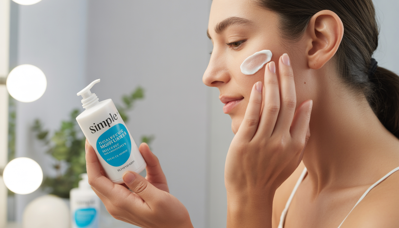 12. Pause beauté avec un produit Simple