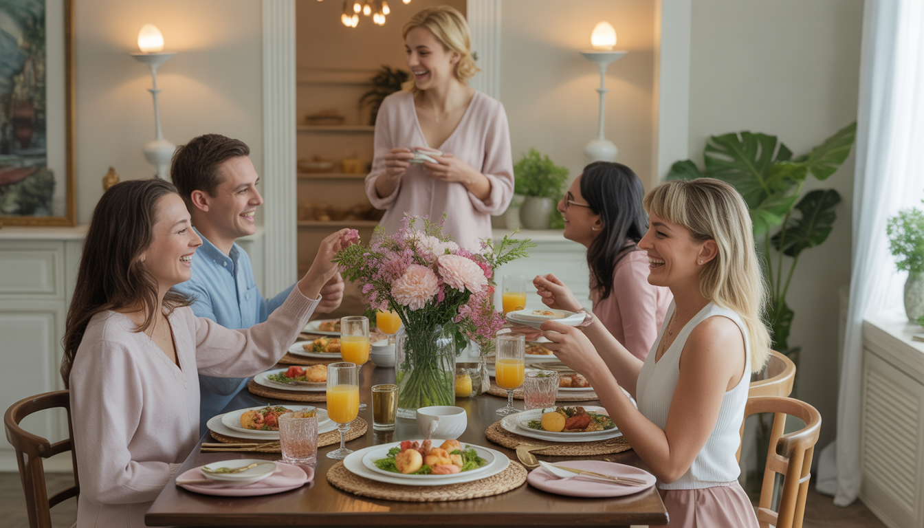 14. Le brunch à la maison stylé