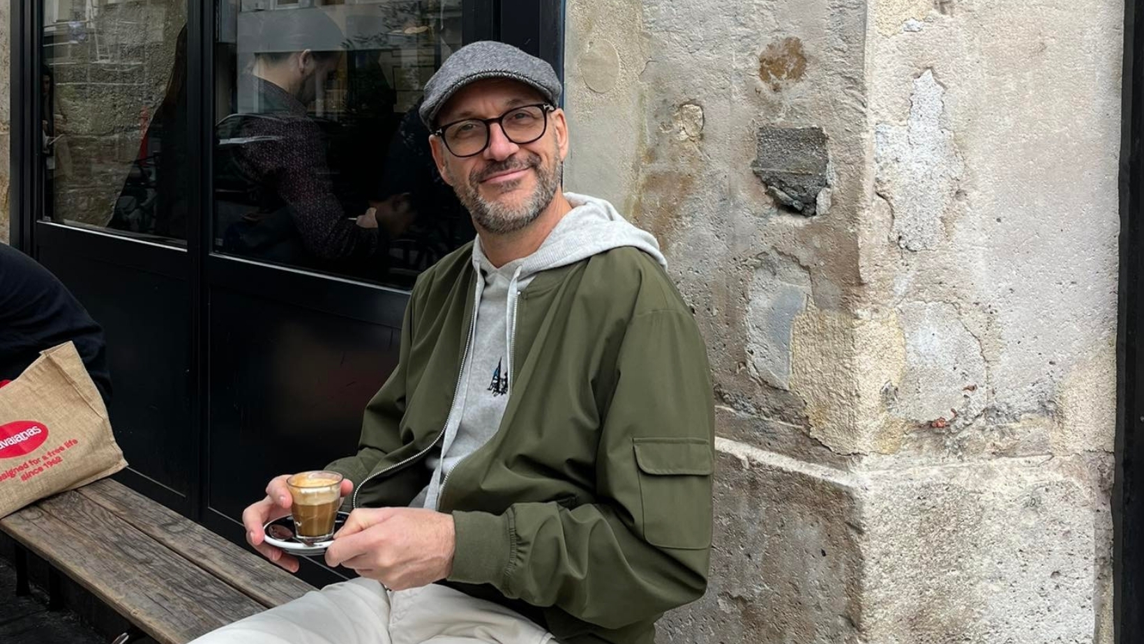 Martin Matte en voyage pour une raison très spéciale