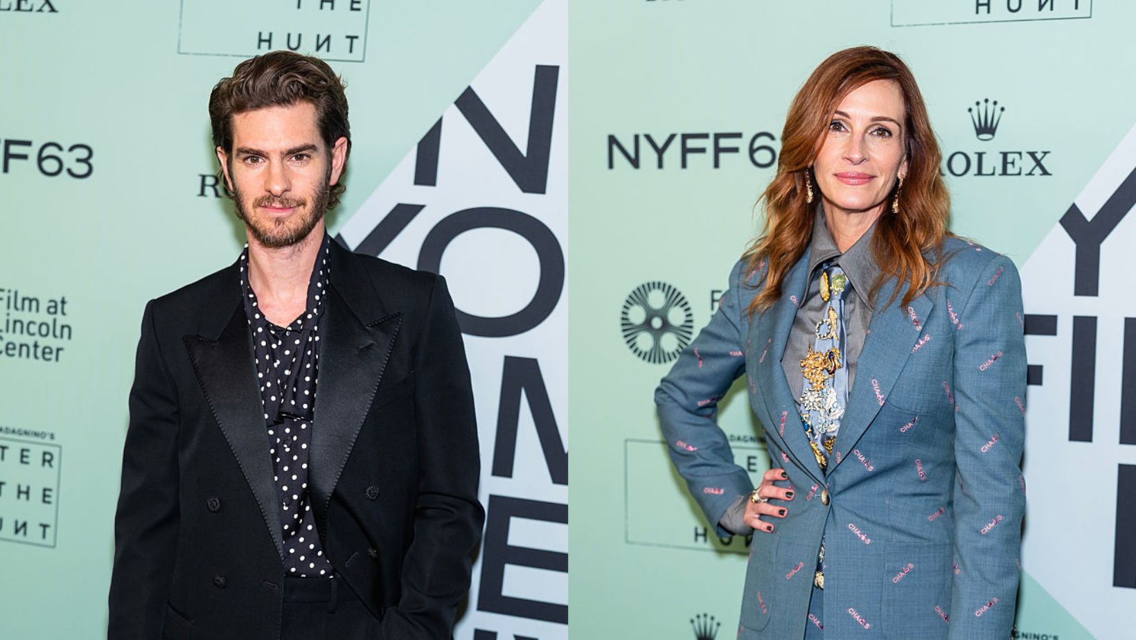 Andrew Garfield et Julia Roberts superbes à la première d’After the Hunt