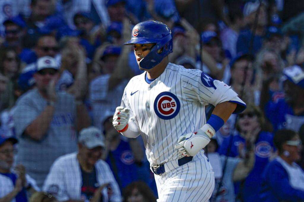 Cubs win and take the series lead