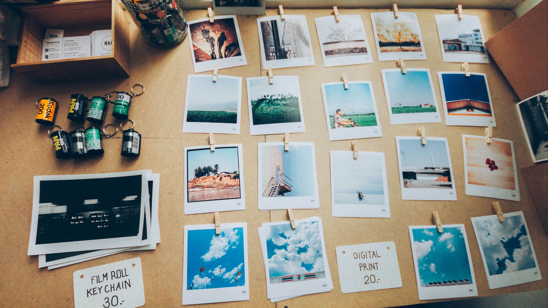 17. Guirlande de photos DIY