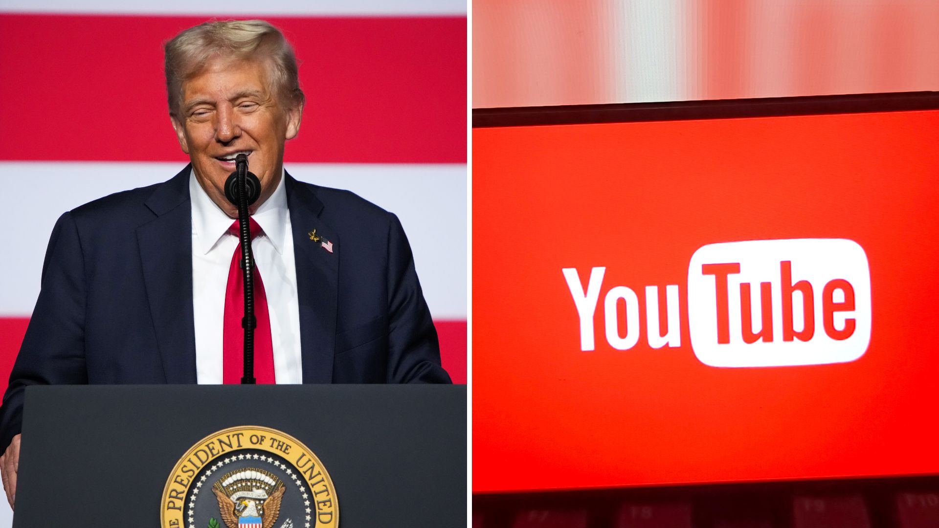 YouTube bends, pays Trump $24.5M