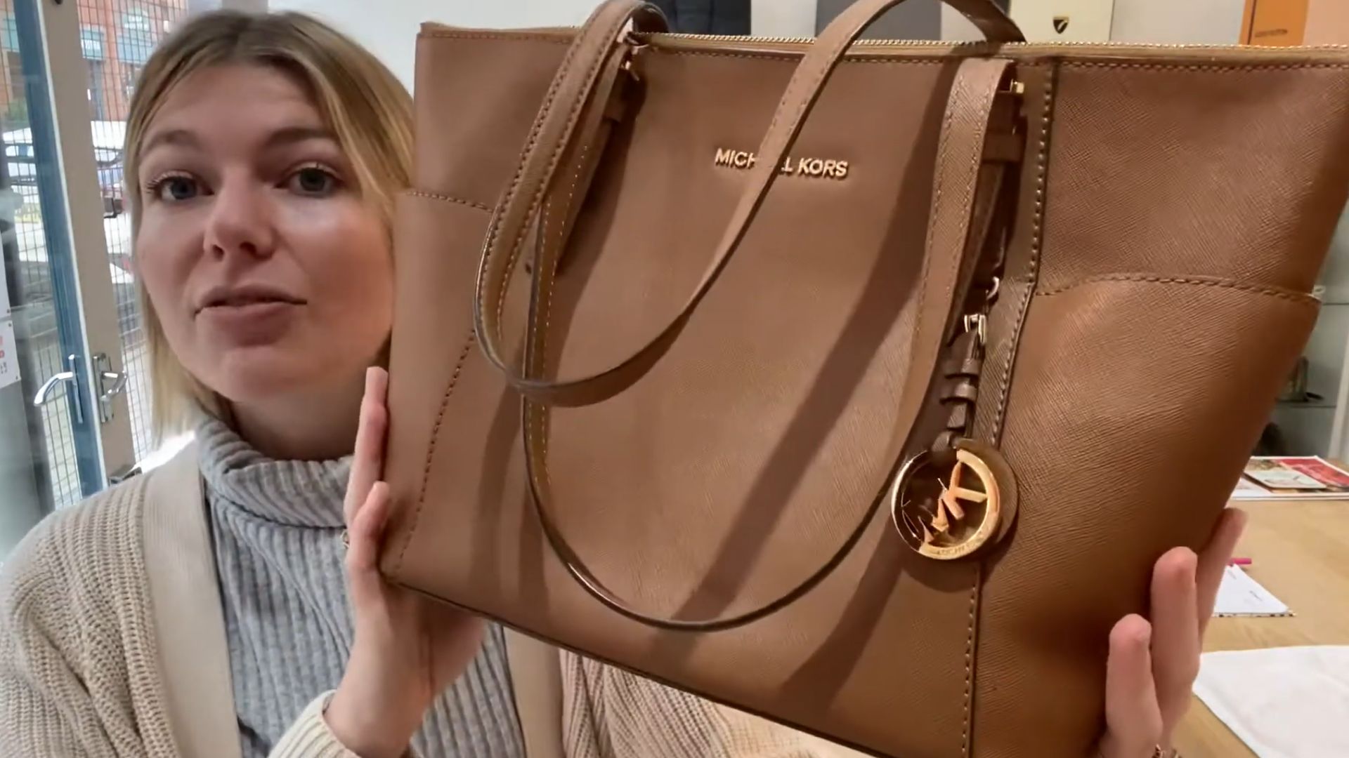 16. Michael Kors Jet Set Travel Tote