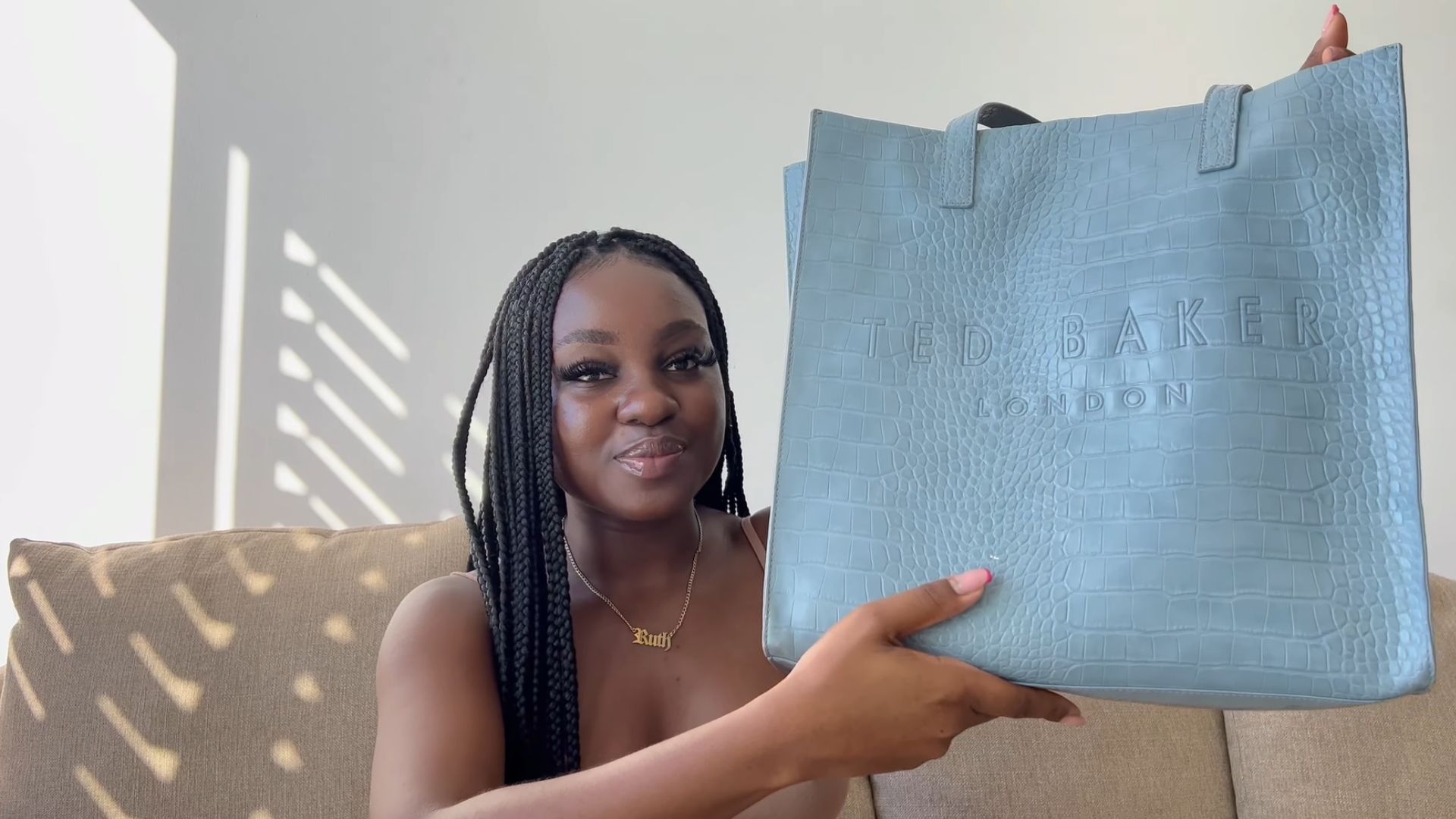 18. Ted Baker Leather Laptop Tote