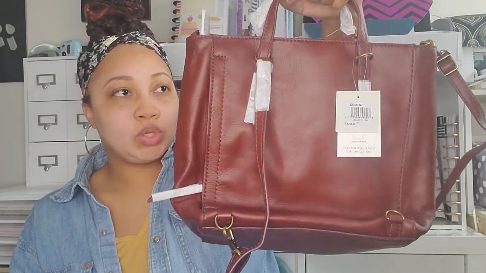 19. Fossil Camilla Convertible Backpack