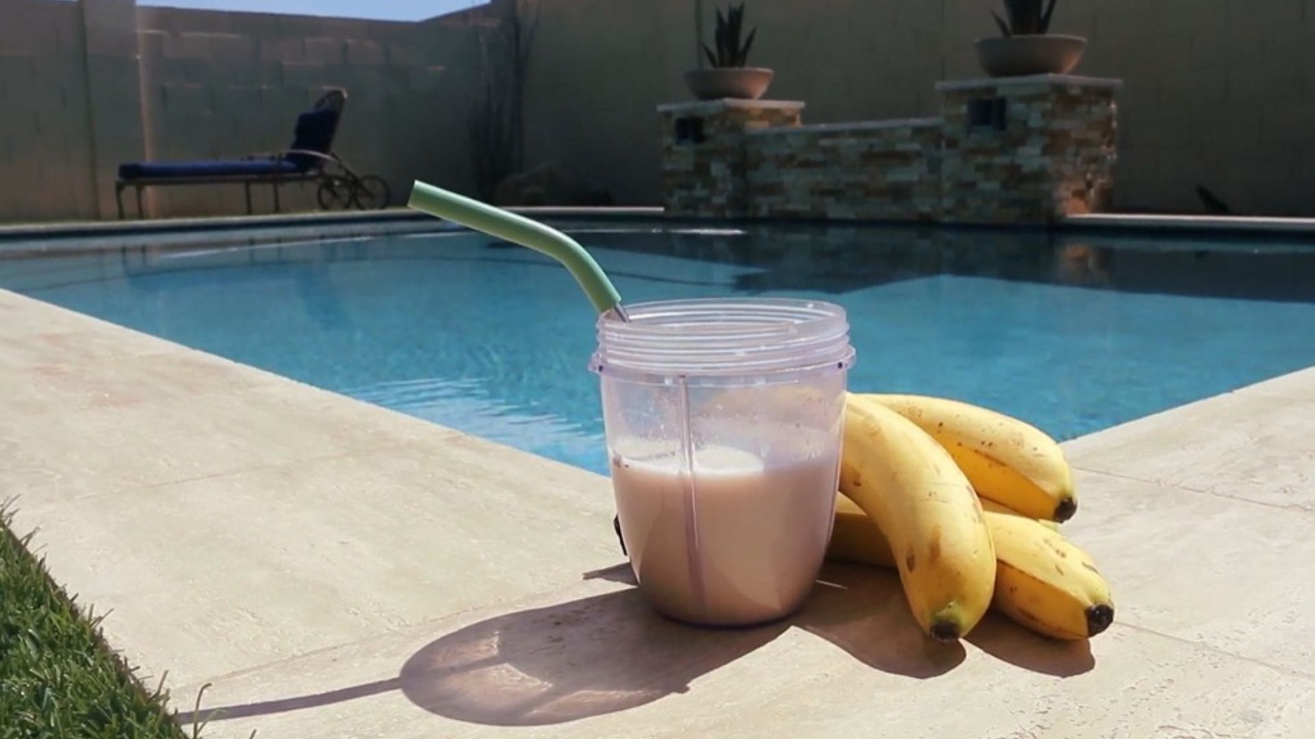 12. Smoothie banane-amande