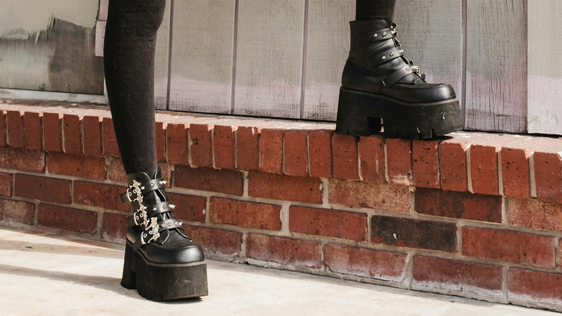 6. Bottes à plateforme