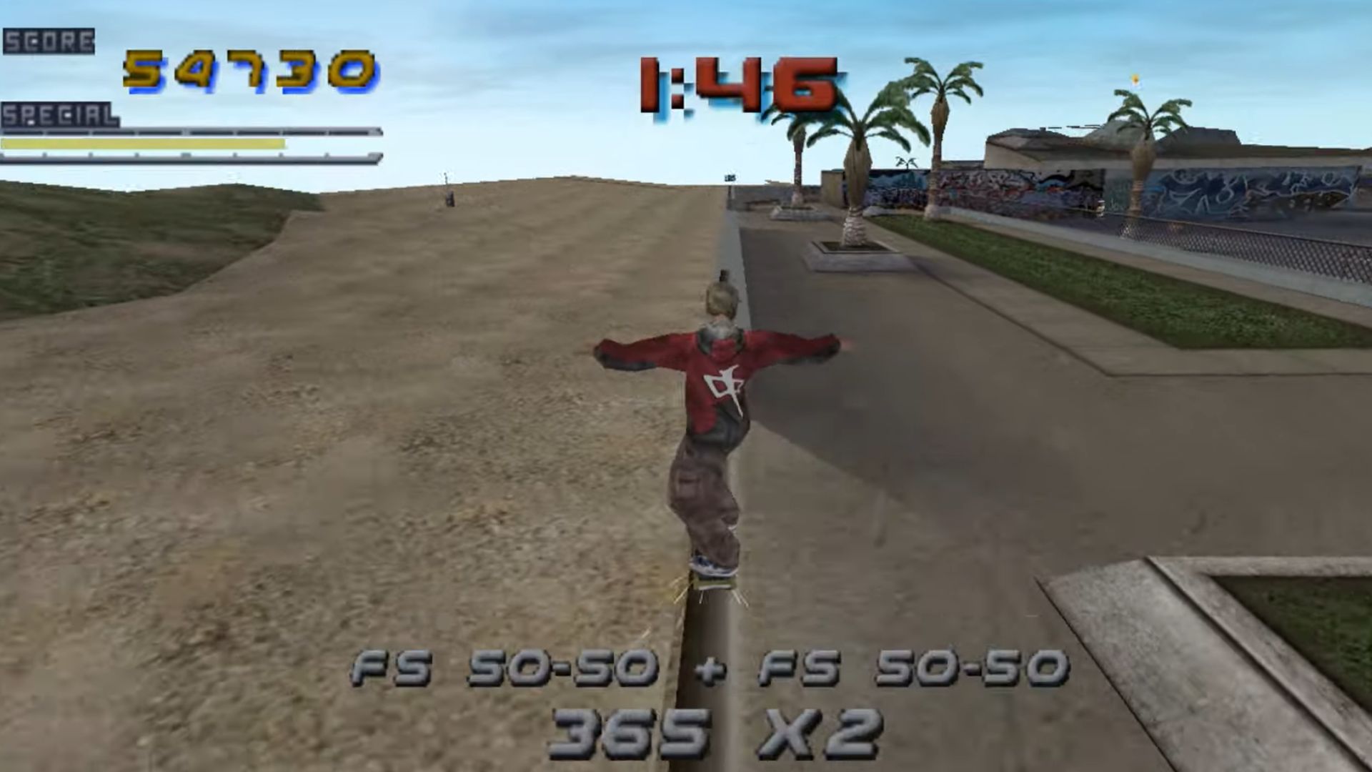 1. Tony Hawk's Pro Skater 2