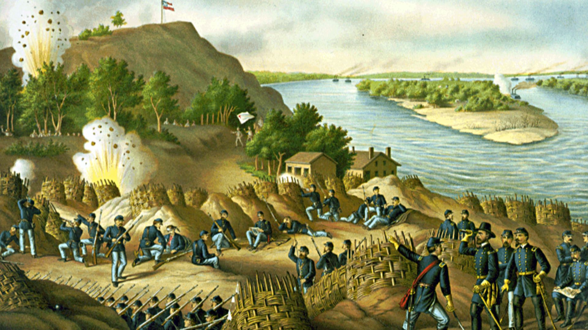 18. Le siège de Vicksburg