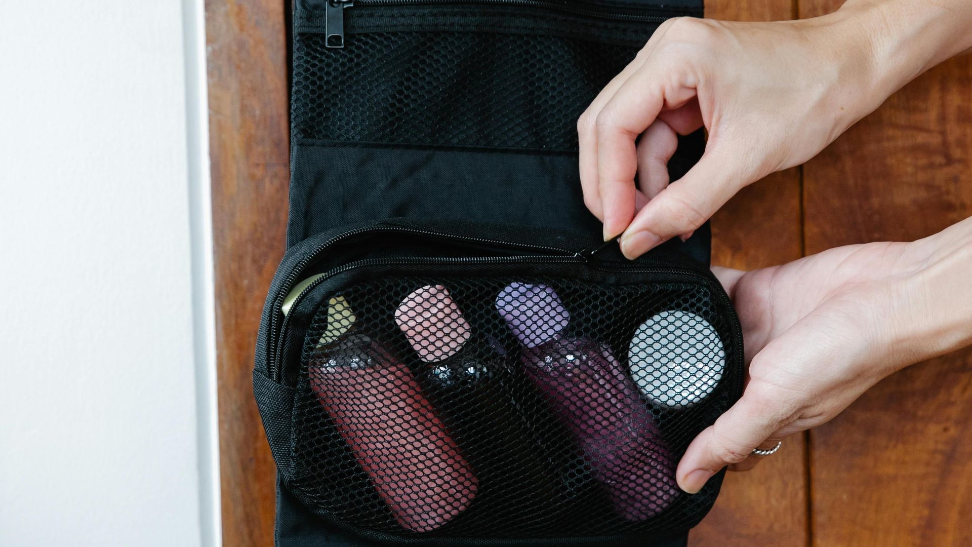 4. Apporter un petit sac dans la cabine