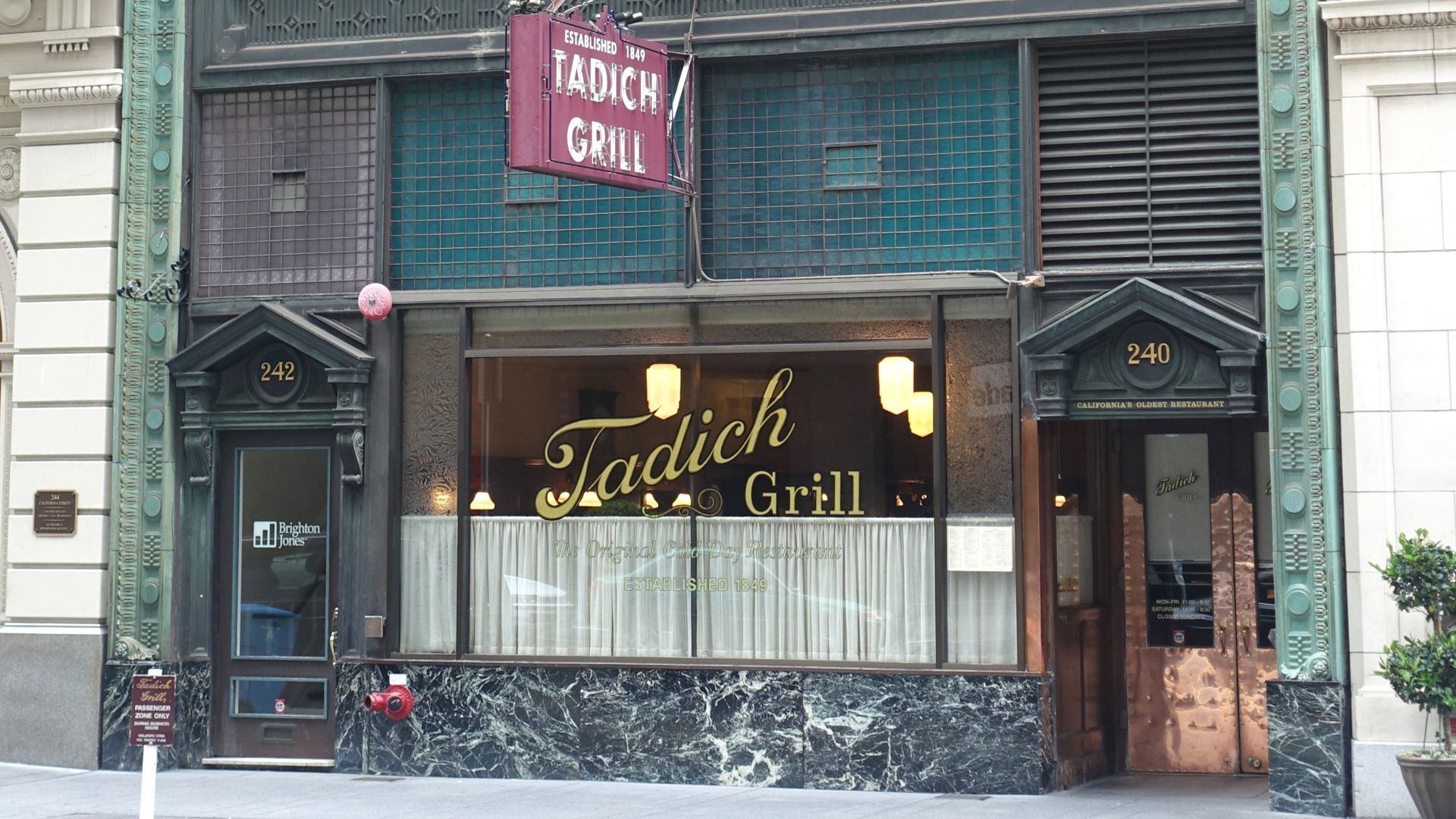 18. Tadich Grill (1849)