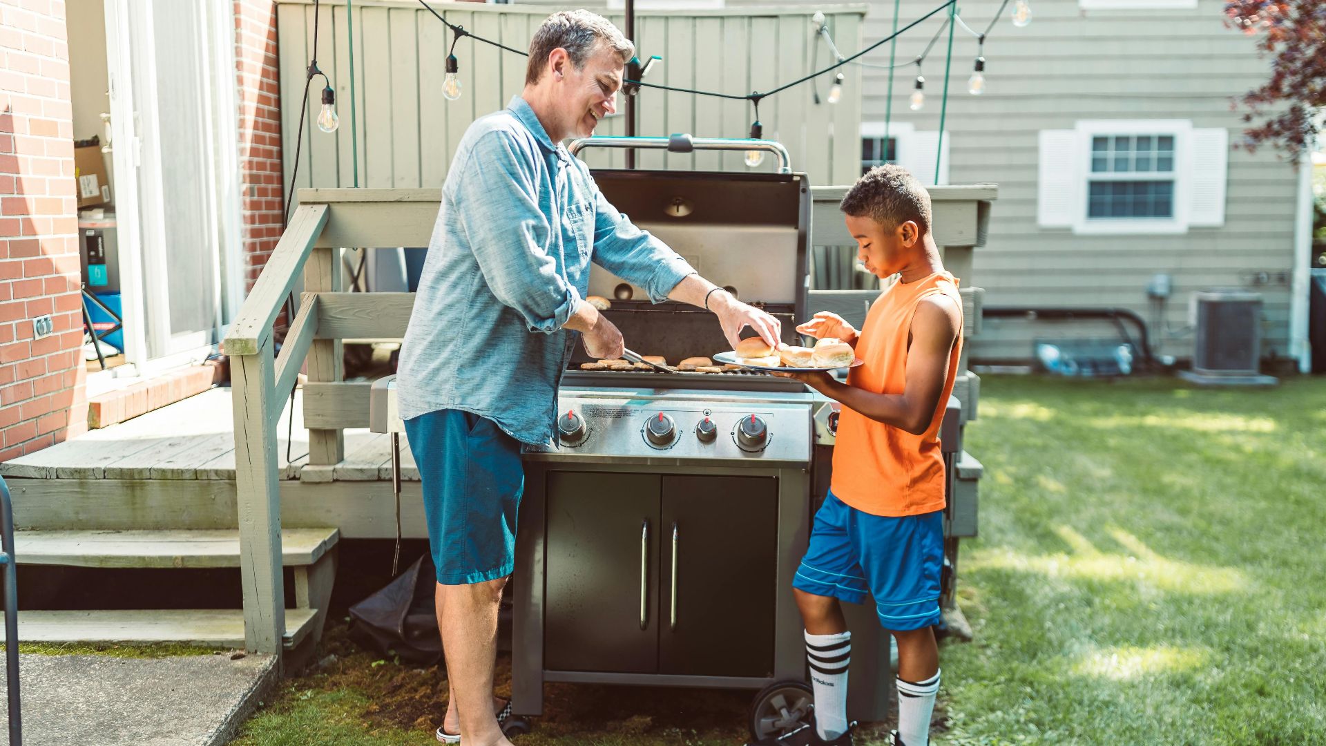 6. Barbecue dans l'arrière-cour