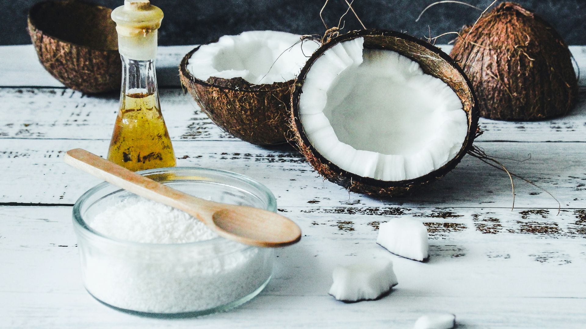 4. Huile de noix de coco
