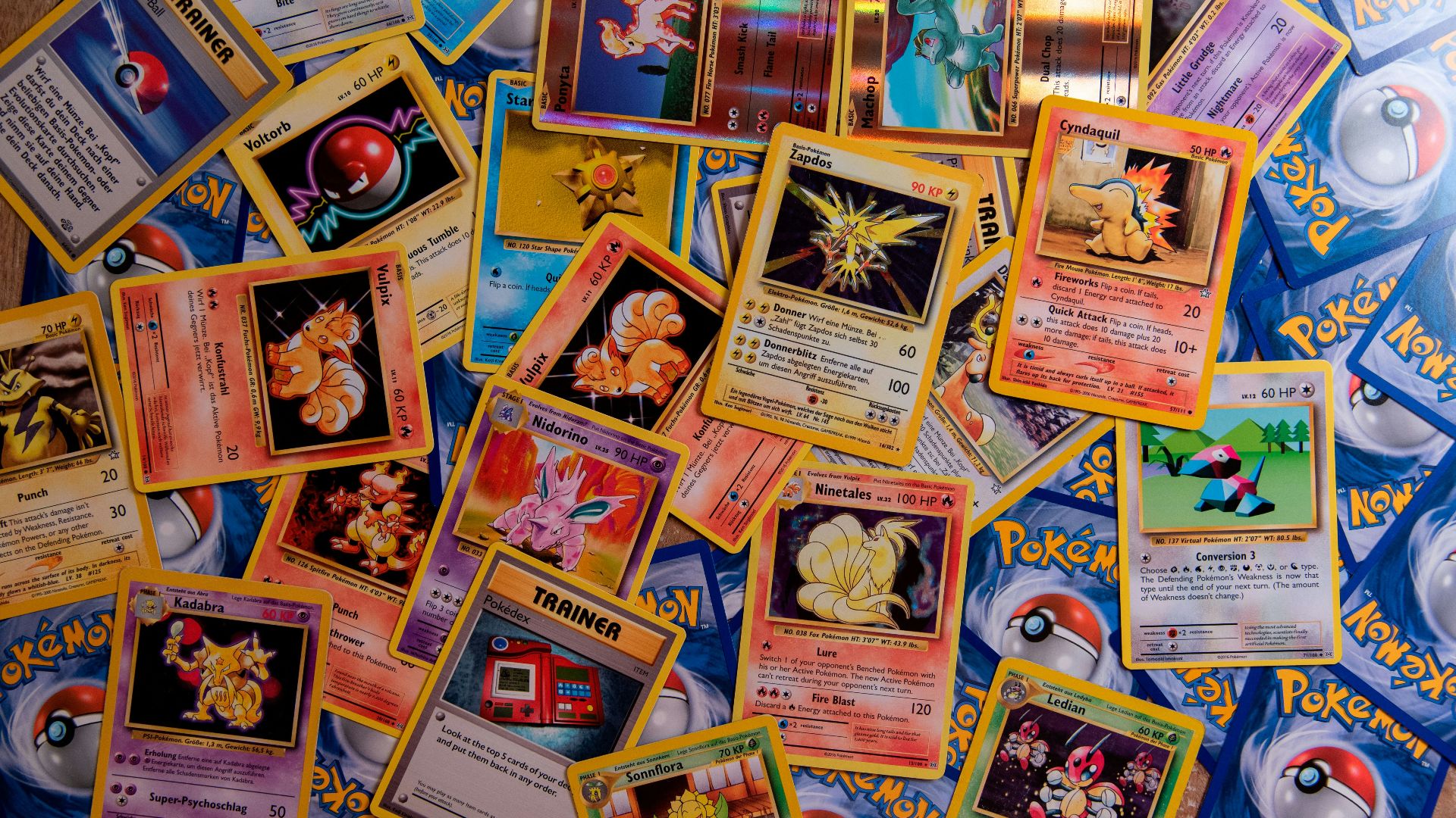 20. Cartes Pokémon