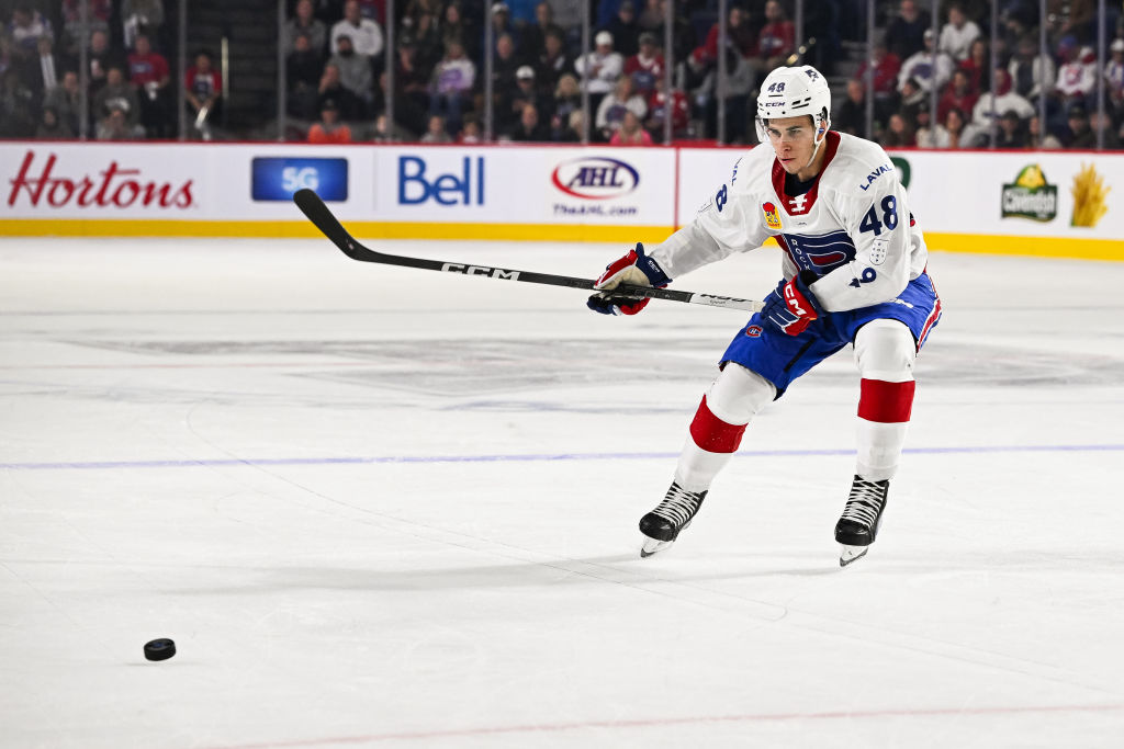 Filip Mesar throws down the gauntlet during a Rocket prep game