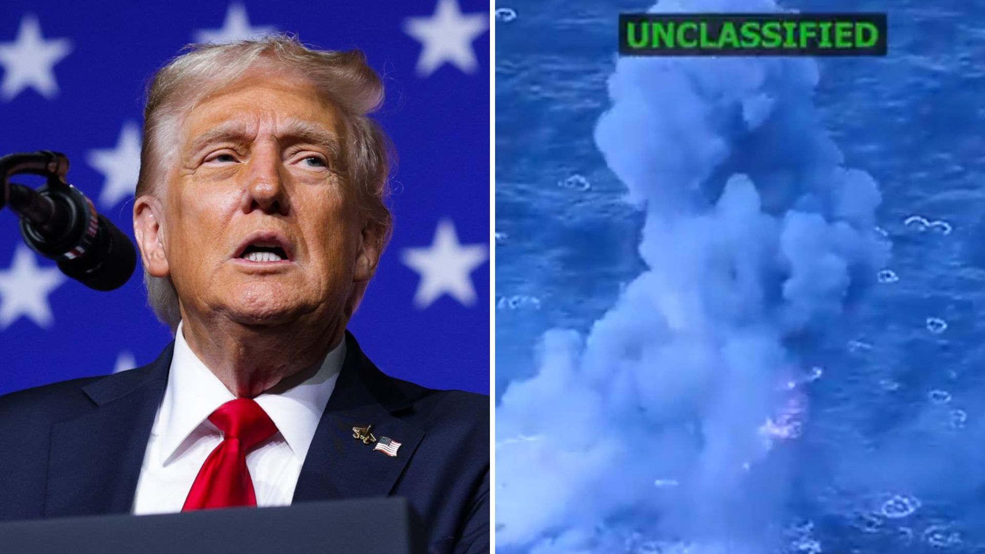 Trump: Les États-Unis désormais en « conflit armé »