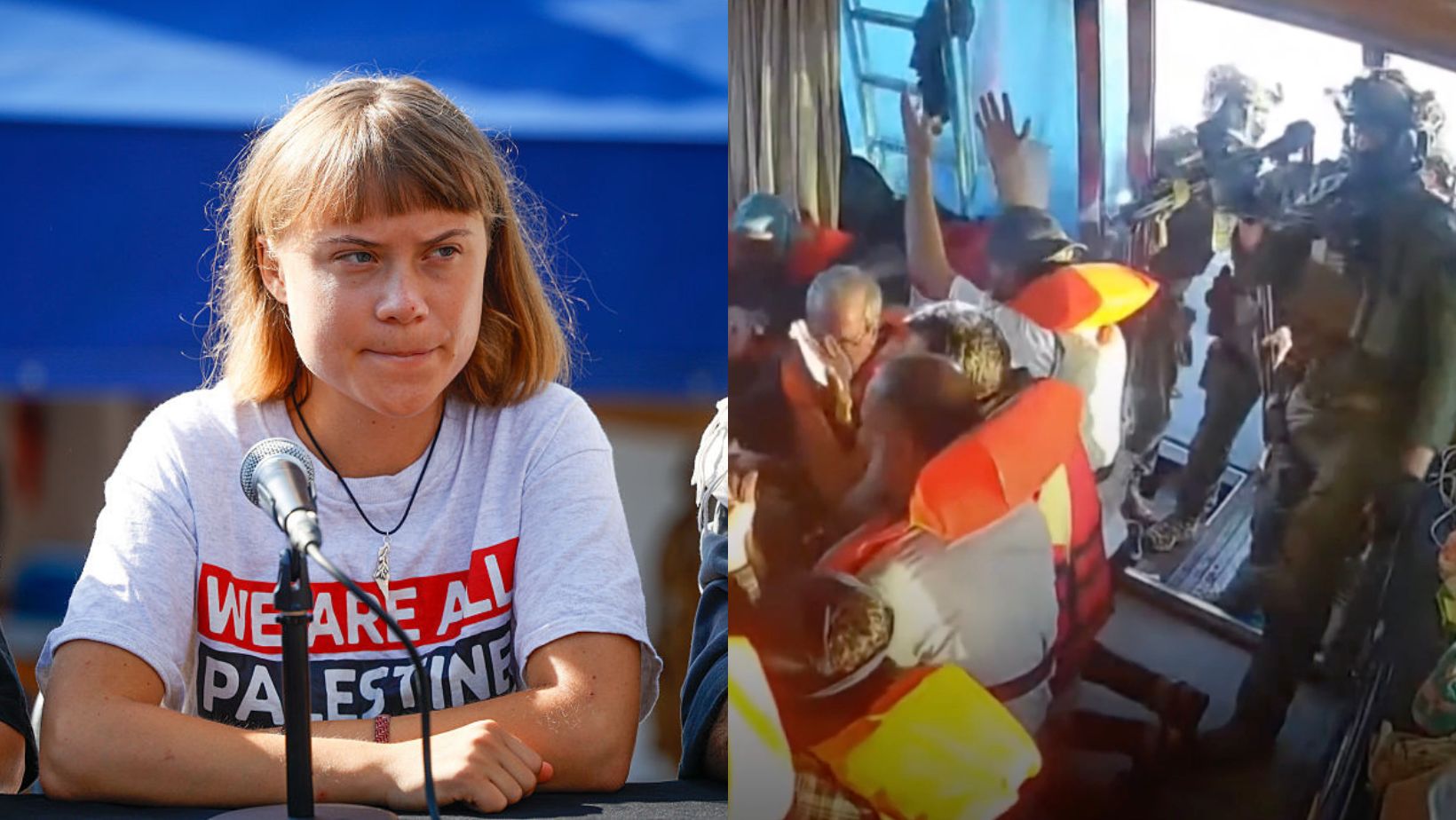 Arrêtés, Greta Thunberg et des manifestants pro-palestiniens dénoncent leurs conditions