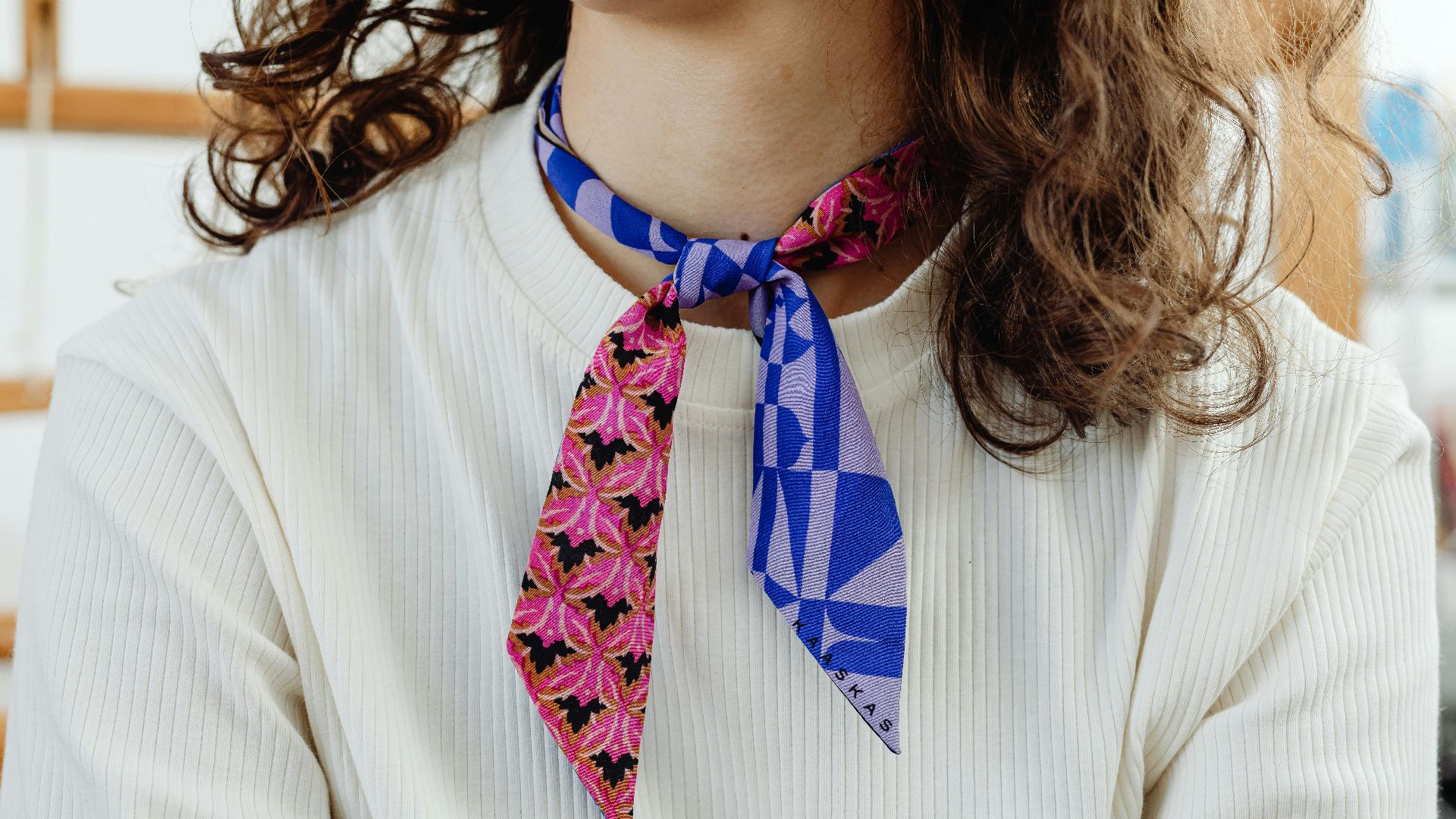 14. Foulards en soie comme cravates