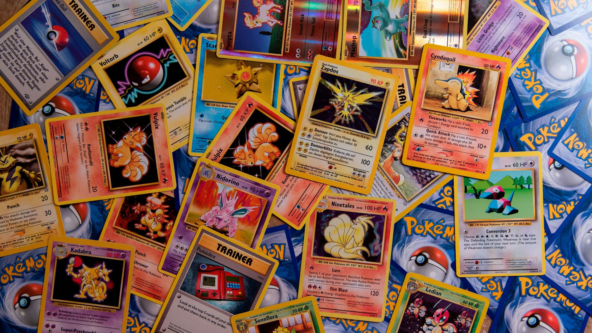 19. Le brassage et le claquement des cartes à collectionner