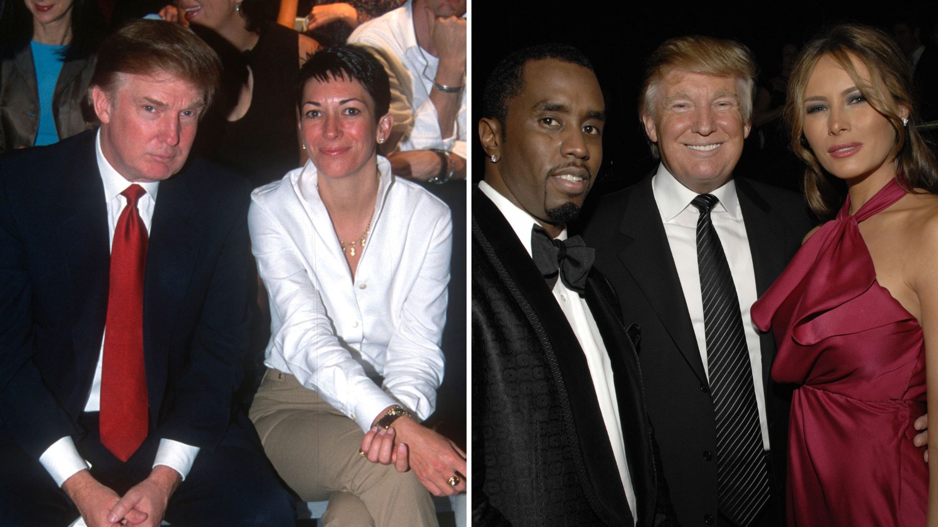Trump says he could pardon Maxwell and Diddy