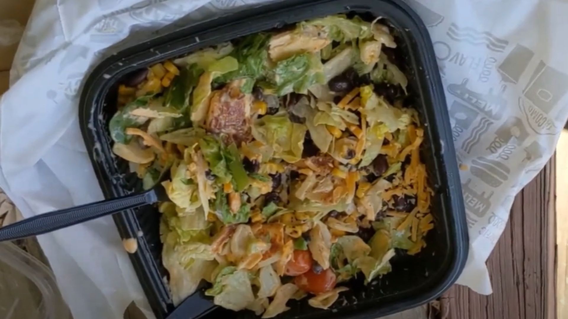 2. Salade de poulet grillé (Jack In The Box)