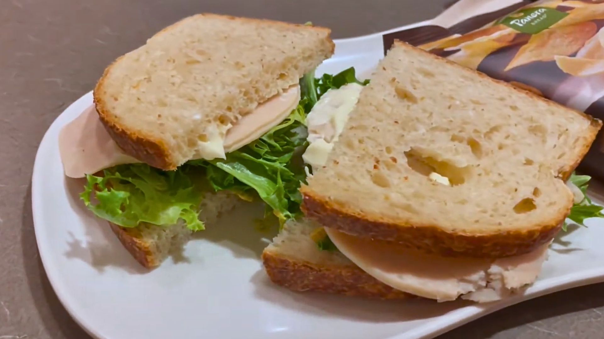 10. Demi-sandwich à la dinde (Panera)