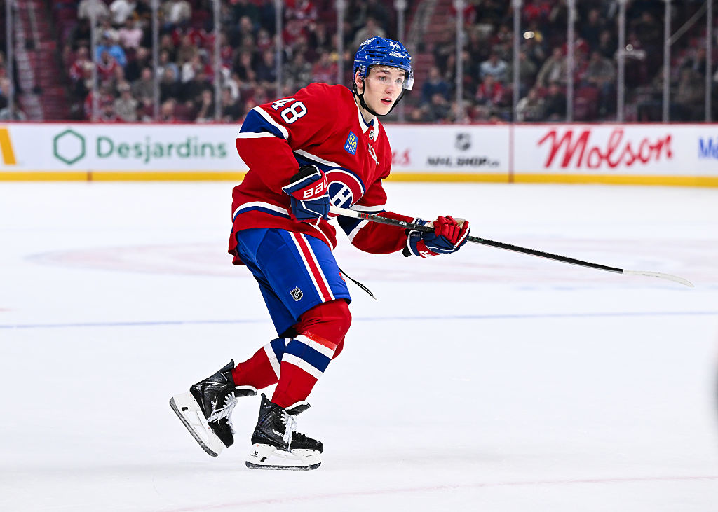 A point a game for Lane Hutson: Renaud Lavoie believes in it