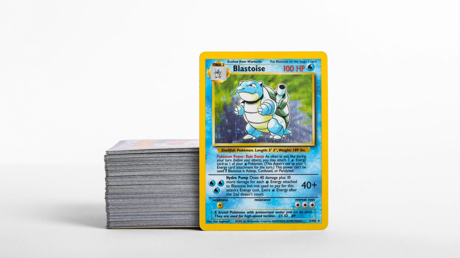 4. Présentation commandée Galaxy Star Holo Blastoise - 360 000