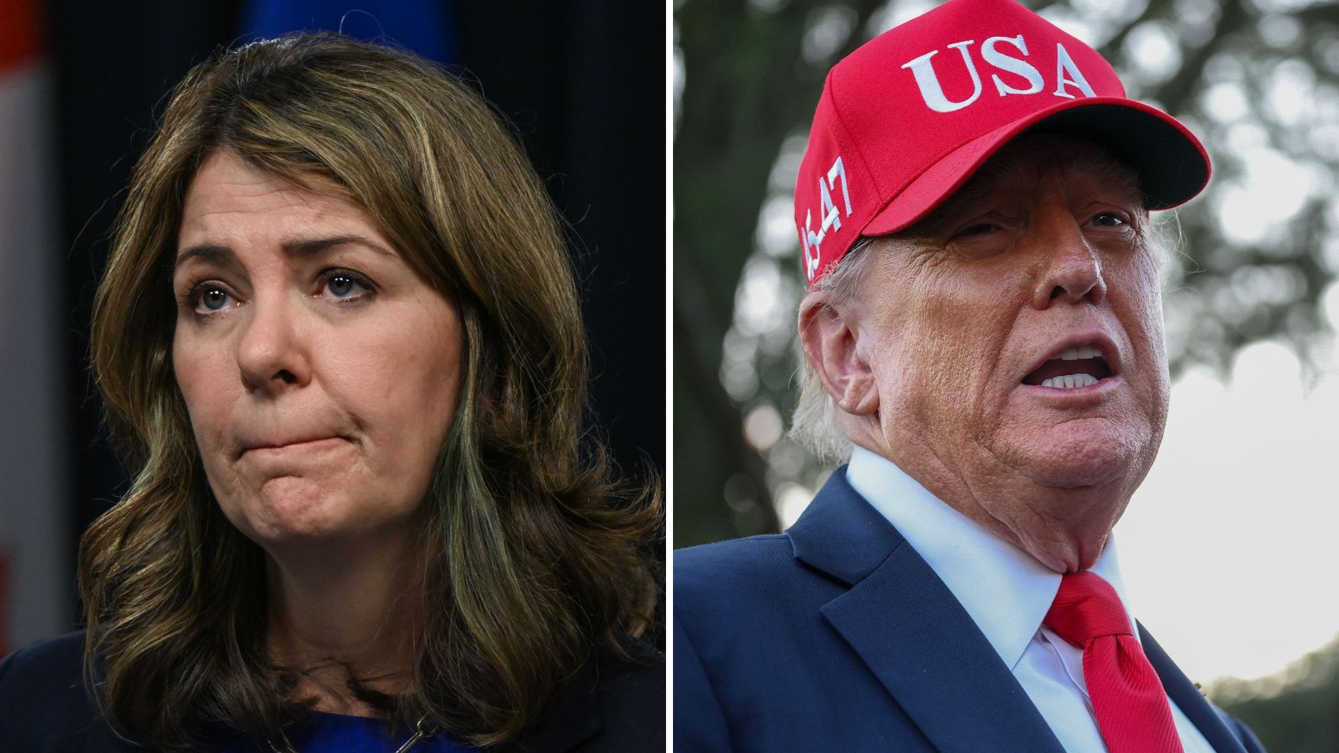La PM de l’Alberta lance un avertissement à Trump