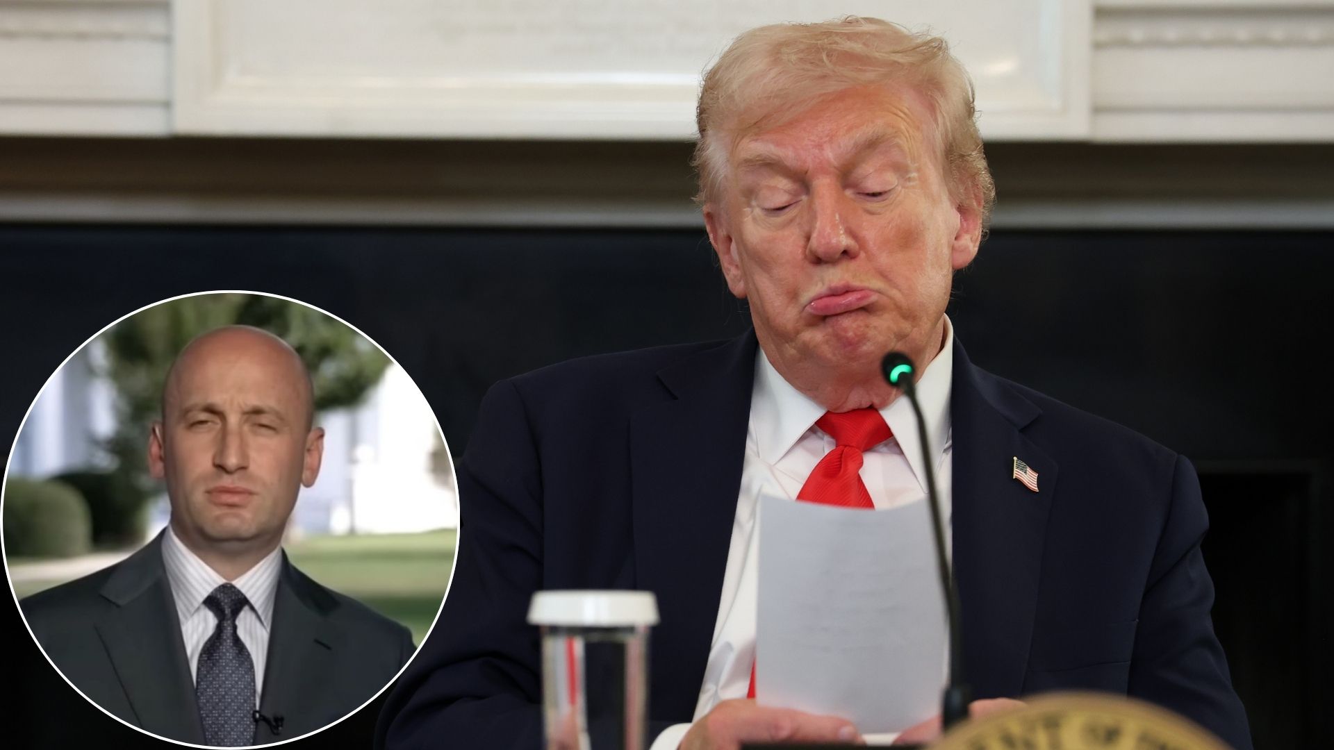 Stephen Miller says Trump has «Plenary Authority», Then Strangely Freezes On Air