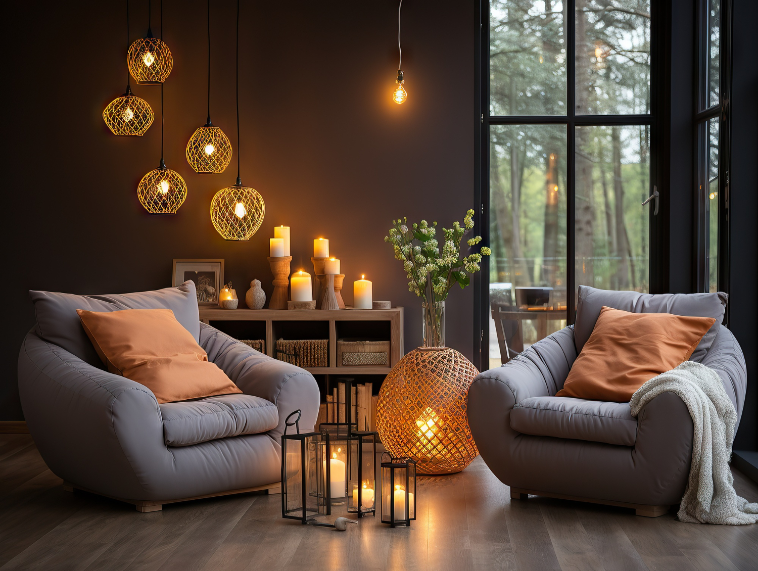 Éclairage en couches