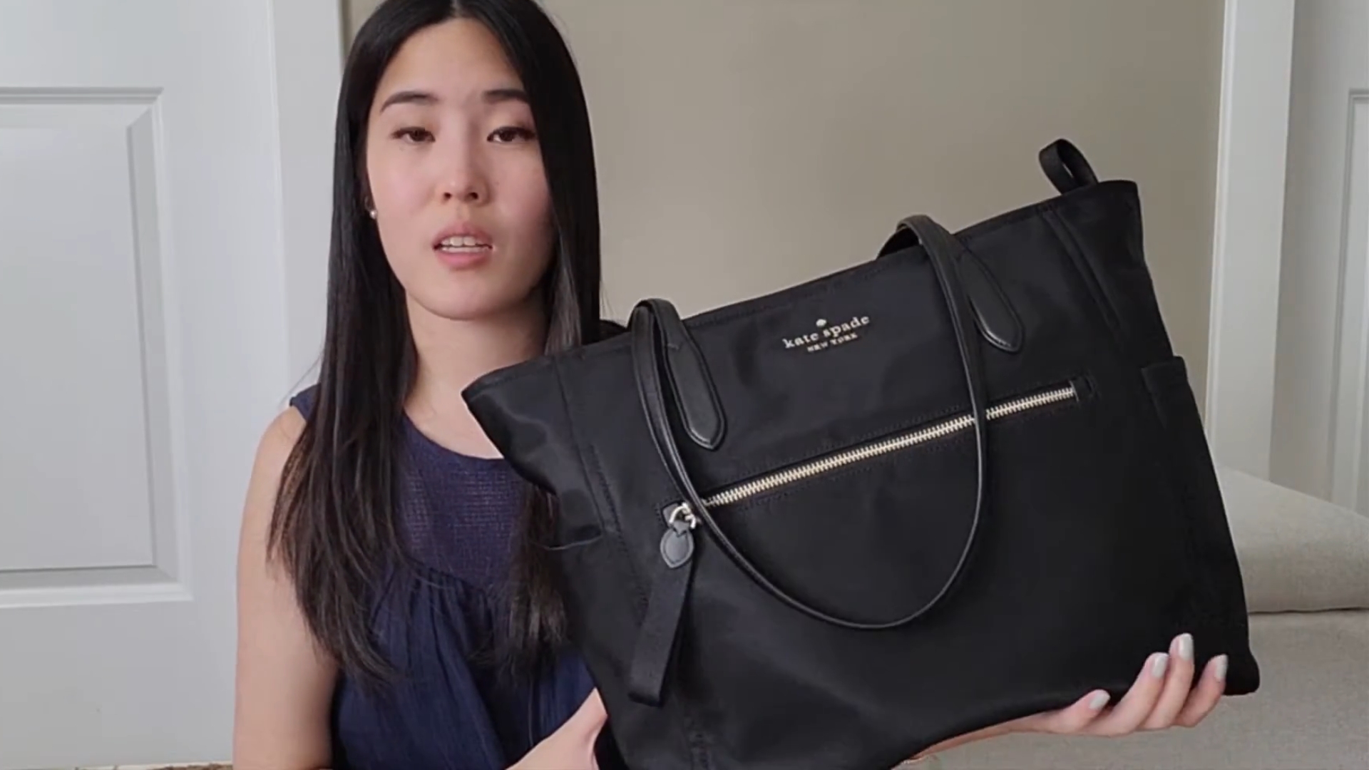 5. Fourre-tout en nylon Kate Spade