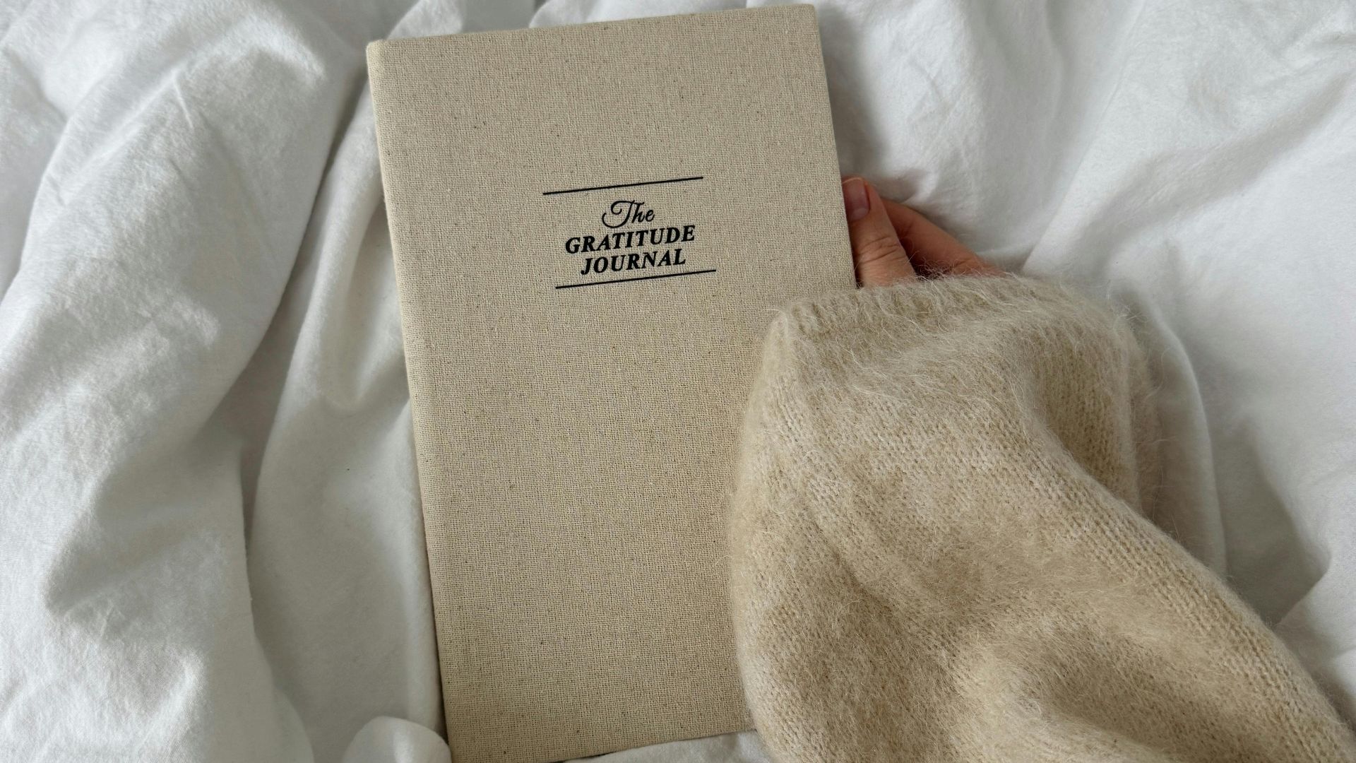 1. Tenir un journal de gratitude quotidien