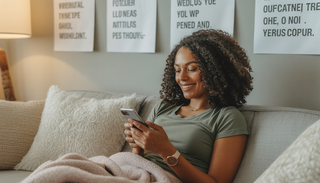 14. Shine: coaching bien-être et affirmations positives