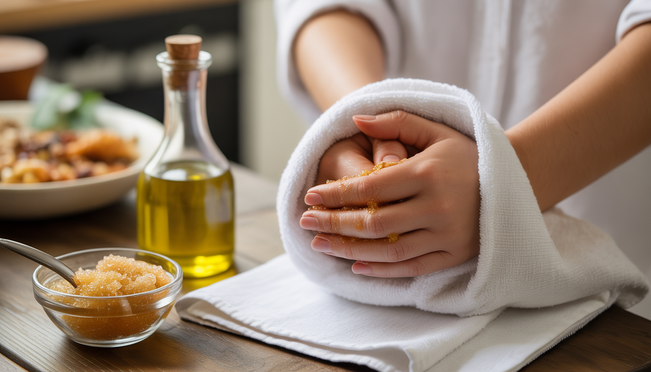 3. Soin des mains façon spa