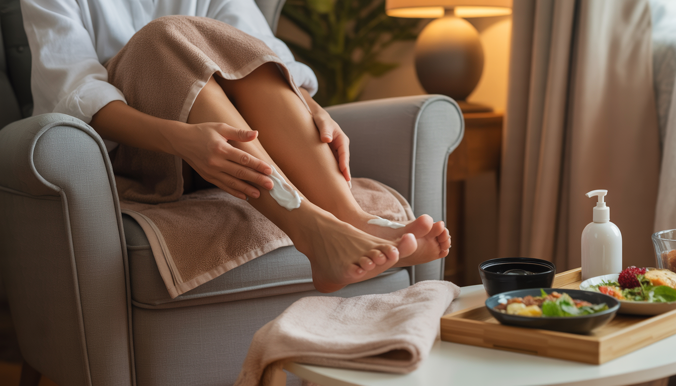 9. Auto-massage des pieds