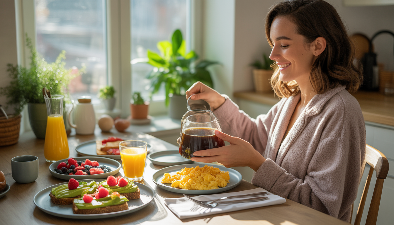1. Préparez un brunch sain et gourmand