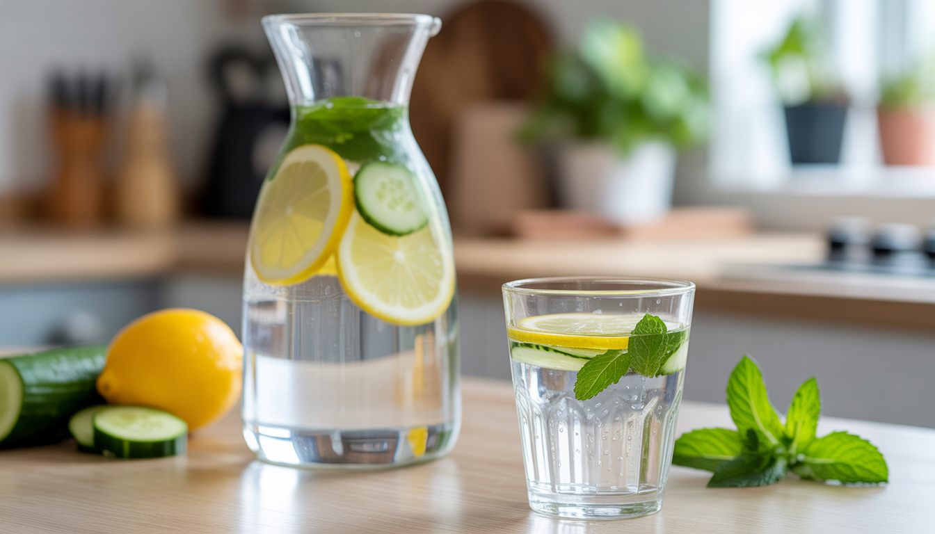 7. Hydratez-vous avec une boisson détox