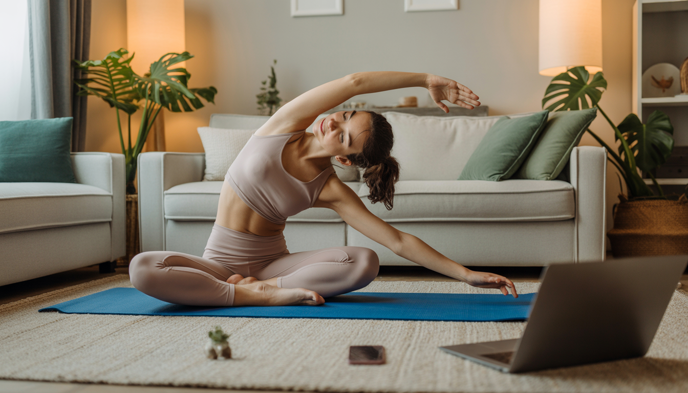 10. Faites une séance de yoga doux