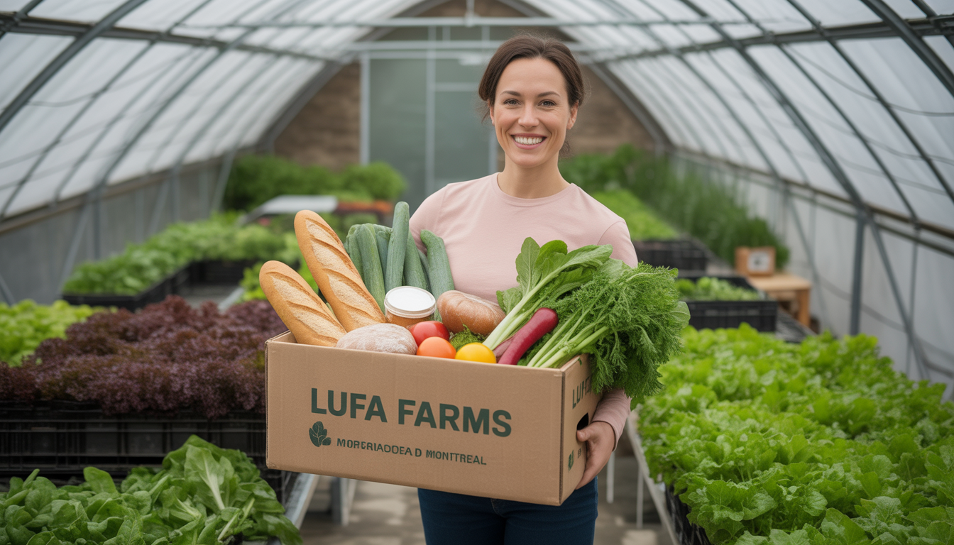 14. Lufa Farms : la box locale et responsable